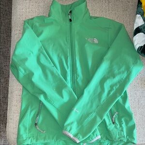 The North Face Mint Green Full-Zip Jacket